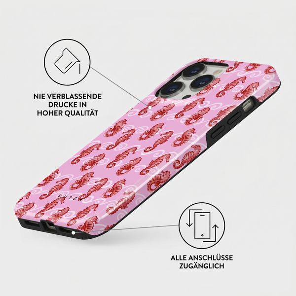 Burga Tough Back Cover MagSafe Apple iPhone 14 Pro - Coral Reef