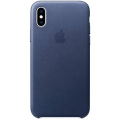 Apple Leder-Case Dunkelblau für das iPhone Xs Max