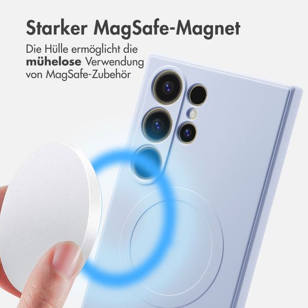 imoshion Color Back Cover mit MagSafe Samsung Galaxy S24 Ultra - Lila