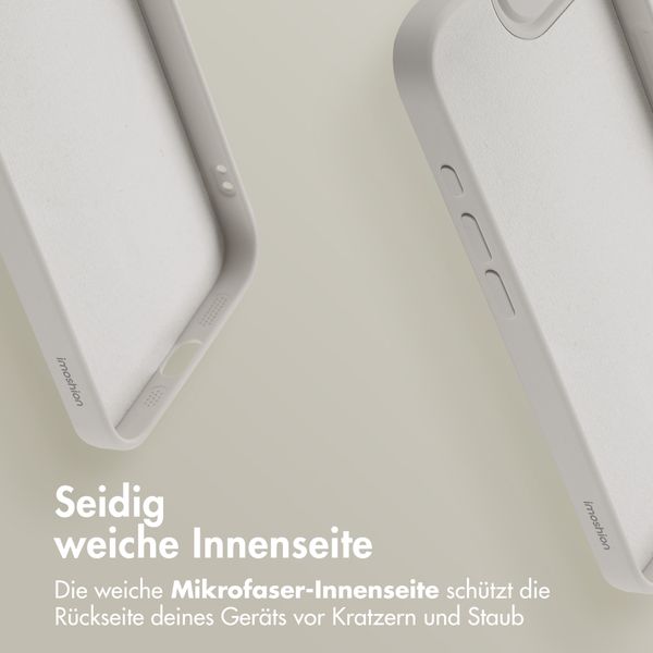 imoshion Color Back Cover mit MagSafe Apple iPhone 16e - Beige