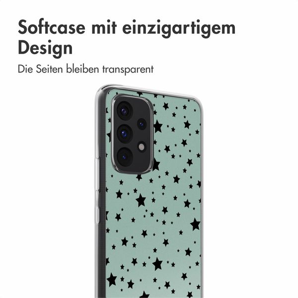 imoshion Design Hülle Samsung Galaxy A53 - Stars Mint