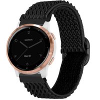 imoshion Elastisches Nylonarmband -   Universelle 18 mm Anschluss - Schwarz