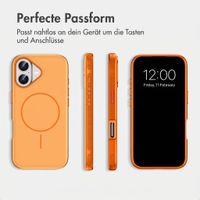imoshion Color Backcover mit Thin MagSafe Ring Apple iPhone 17 - Orange