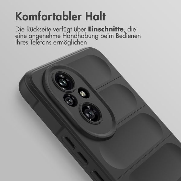 imoshion EasyGrip Backcover für das Honor 200 Pro - Schwarz