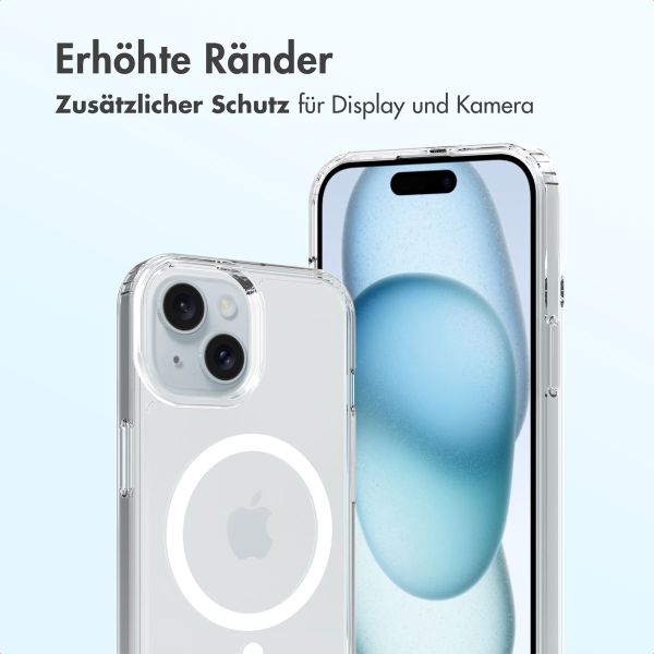 Accezz Xtreme Impact Backcover mit MagSafe Apple iPhone 15 - Transparent