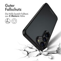 Accezz Rugged Frosted Back Cover Samsung Galaxy S23 - Schwarz