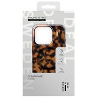 iDeal of Sweden Clear Case MagSafe Apple iPhone 16 Pro - Tortoise