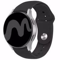 imoshion Silikon Sportarmband -   Universelle 22 mm Anschluss - Schwarz