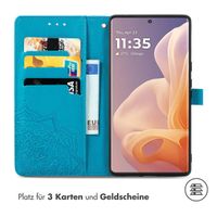 imoshion Mandala Klapphülle Motorola Moto G85 - Türkis