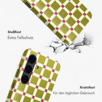 Selencia Vivid Rückabdeckung mit MagSafe Samsung Galaxy S24 - Check This Olive