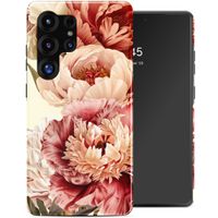 Selencia Vivid Back Cover Samsung Galaxy S25 Ultra - Vintage Peony