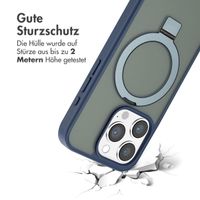 Accezz Ring Stand Backcover mit MagSafe für das iPhone 15 Pro - Blue