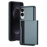 imoshion Backcover mit Kartenfach Samsung Galaxy S25 Edge - Dunkelblau