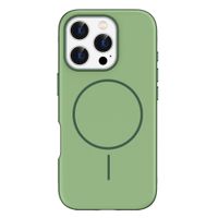 imoshion Color Backcover mit Thin MagSafe Ring Apple iPhone 16 Pro - Dunkelgrün