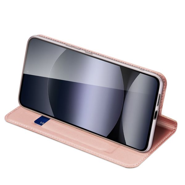 Dux Ducis Slim TPU Klapphülle Xiaomi Redmi Note 14 (4G) - Rosé gold