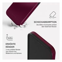 Burga Tough Back Cover MagSafe Apple iPhone 18 Pro - Dark Cherry