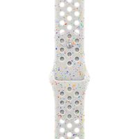 Apple Nike Sport Armband für das  Apple Watch Series 1 t/m 11 / SE / Ultra (44/45/46/49 mm) - Größe S/M - Pure Platinum