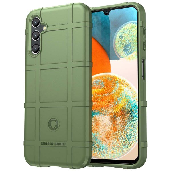 imoshion Rugged Shield Backcover für das Samsung Galaxy A14 (5G/4G) - Grün