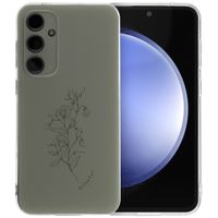 imoshion Design Hülle Samsung Galaxy S23 FE - Floral Green