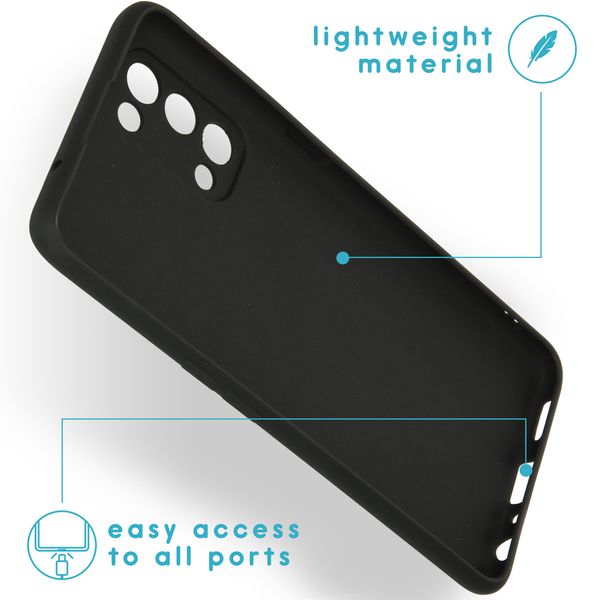 imoshion TPU Color Cover Oppo Find X3 Lite - Schwarz
