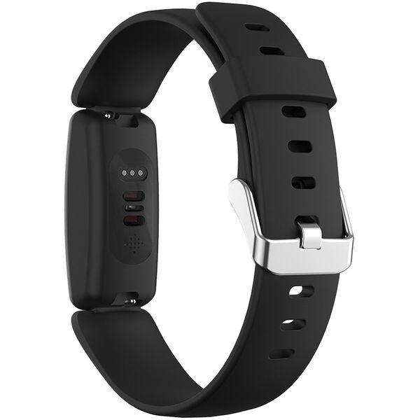 imoshion Silikonband für das Fitbit Inspire 2 - Schwarz