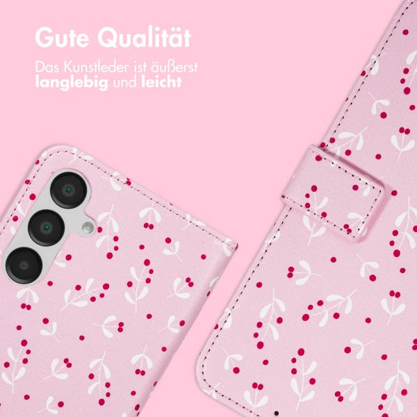 imoshion Design Klapphülle Samsung Galaxy A16 - Blush Berries