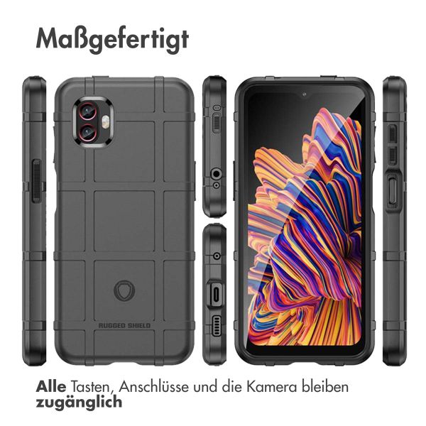imoshion Rugged Shield Backcover Samsung Galaxy Xcover 6 Pro - Schwarz