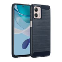 imoshion Brushed Back Cover Motorola Moto G53 - Dunkelblau