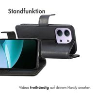 imoshion Luxuriöse Klapphülle Xiaomi Redmi 15C (5G) - Schwarz