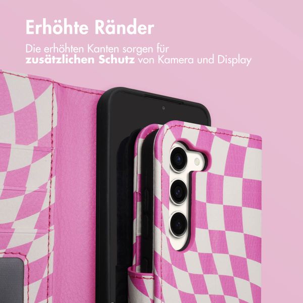 imoshion Design Klapphülle Samsung Galaxy S23 - Retro Pink