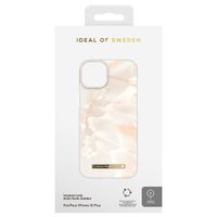 iDeal of Sweden Fashion Back Case für das Apple iPhone 15 Plus - Rose Pearl Marble