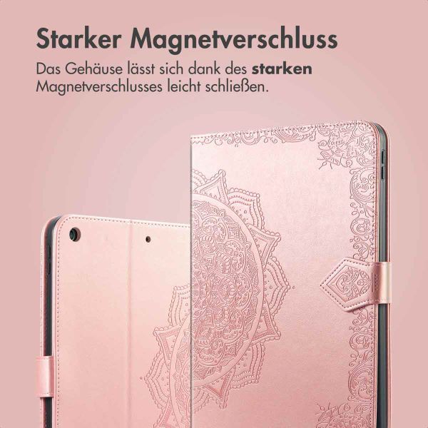 imoshion Mandala Klapphülle Apple iPad 6 (2018) 9.7 Zoll / iPad 5 (2017) 9.7 Zoll / Air 2 (2014)/Air 1 (2013) - Rose Gold