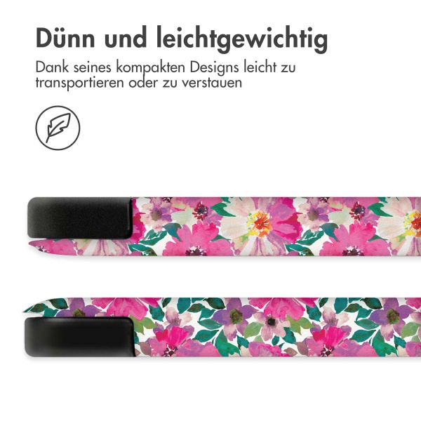 imoshion Design Trifold Klaphülle Apple iPad Air 13 Zoll (2025) M3 / (2024) M2 - Floral Water Color