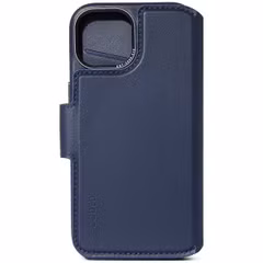Decoded 2 in 1 Leather Klapphülle Apple iPhone 15 Plus - True Navy