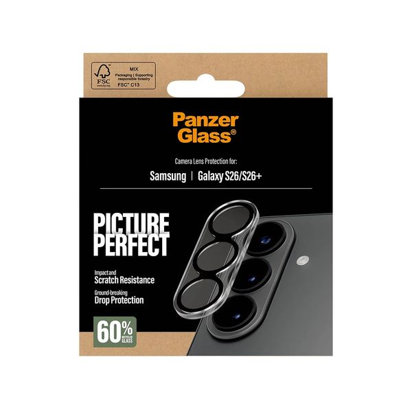 PanzerGlass PicturePerfect Kameraobjektivschutz für das Samsung Galaxy S26 / S26 Plus