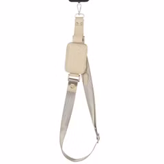 Selencia Handykette mit kleiner Tasche - Beige
