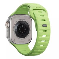 Nomad Sport Armband FKM für das  Apple Watch Series 1 t/m 11 / SE / Ultra (44/45/46/49 mm) - Glow Green
