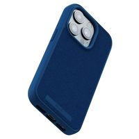 Njorð Collections Wildleder Comfort+ Case MagSafe für das iPhone 15 Pro - Blue