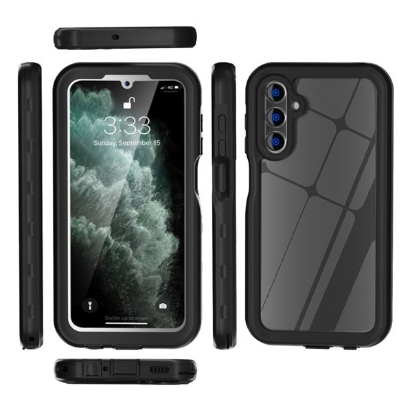 Redpepper Dot Plus Waterproof Case für das Samsung Galaxy A15 (5G/4G) - Schwarz