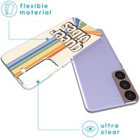 imoshion Design Hülle für das Samsung Galaxy S22 - Rainbow Queer vibes