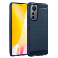 imoshion Brushed Back Cover Xiaomi 12 Lite - Dunkelblau