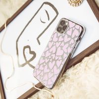 imoshion Design Hülle iPhone 11 Pro - Herzen - Rosa