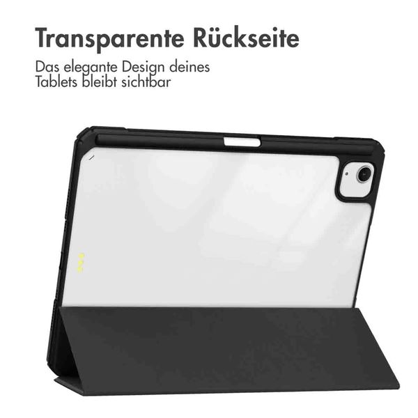 imoshion Trifold Hardcase Klapphülle Apple iPad Air 13 Zoll (2026) M4 / (2025) M3 / (2024) M2 - Schwarz