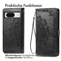 imoshion Mandala Klapphülle Google Pixel 8 - Schwarz