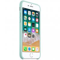 Apple Silikon-Case für das iPhone SE (2022 / 2020) / 8 / 7 - Marine Green