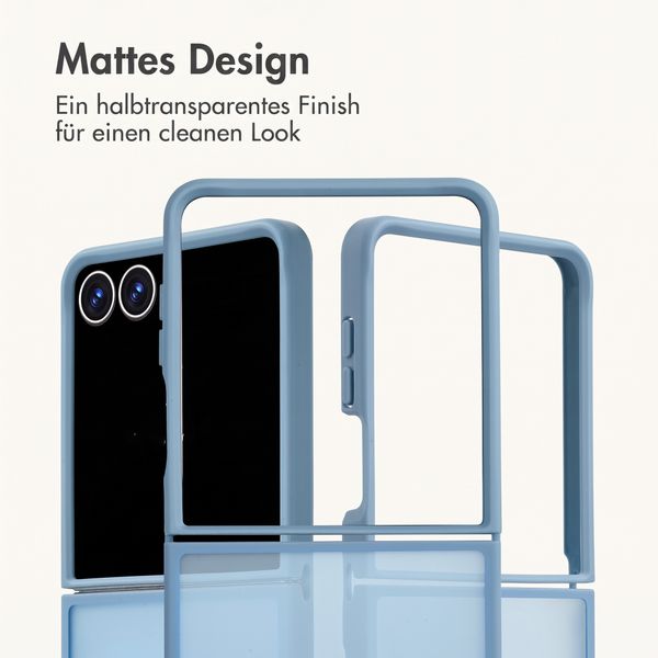 imoshion Color Guard Backcover Samsung Galaxy Z Flip 8 - Hellblau