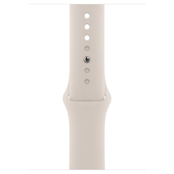 Apple Sport Band für Apple Watch Series 1 bis 10 / SE / Ultra (2) (44/45/46/49 mm) - Größe M/L - Starlight