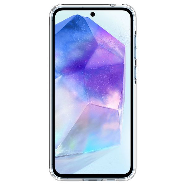 Spigen Ultra Hybrid™ Case für das Samsung Galaxy A55 - Crystal Clear