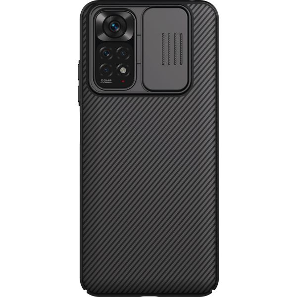 Nillkin CamShield Case für das Xiaomi Redmi Note 11 (4G) / Note 11S (4G) - Schwarz