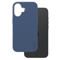CARE by PanzerGlass Fashion Back Cover MagSafe für das Apple iPhone 16 - Blau